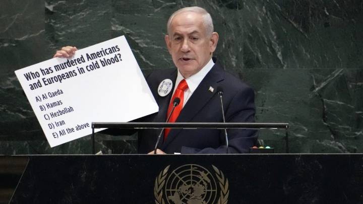 Israeli Forces Take Control Of Gazans' Phones To Livestream Netanyahu’s UN Speech