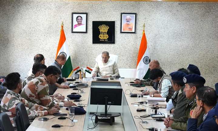 LG Kavinder Gupta Chairs Security Meet After Leh Violent Protests