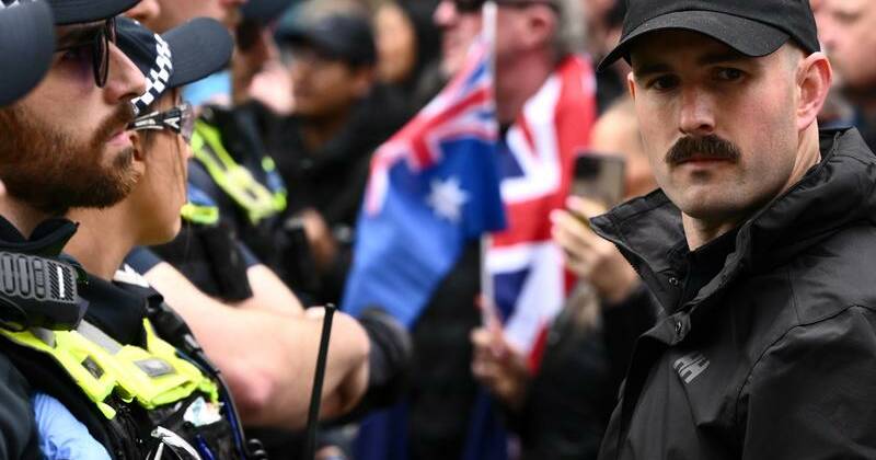 Nazi spared jail for 'very serious' police intimidation