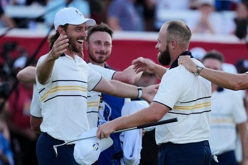 Europe wins the Ryder Cup and reasserts its dominance over the Americans
