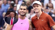 Final de US Open entre Sinner y Alcaraz se retrasó por la presencia Donald Trump