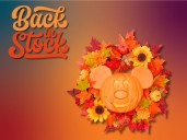 Restock: Disney fans are racing to grab this Mickey Mouse pumpkin wreath that keeps selling out