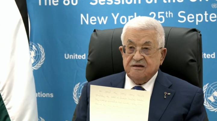 Mahmud Abbas, ante la ONU: “Hamás no tendrá ningún papel que desempeñar en el gobierno” de Palestina