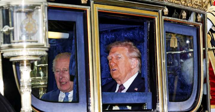 Trump met by King Charles, royals at Windsor Castle on U.K. state visit