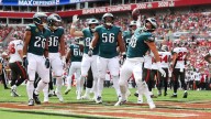 Eagles put 'exciting' twist on tush push for two touchdowns