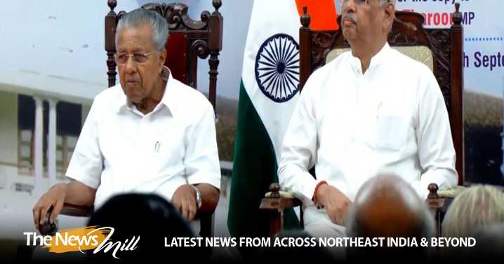 CM Pinarayi Vijayan attends event at Governor House following Bharat Mata portrait controversy; voices dissent over Raj Bhavan’s new quarterly journal