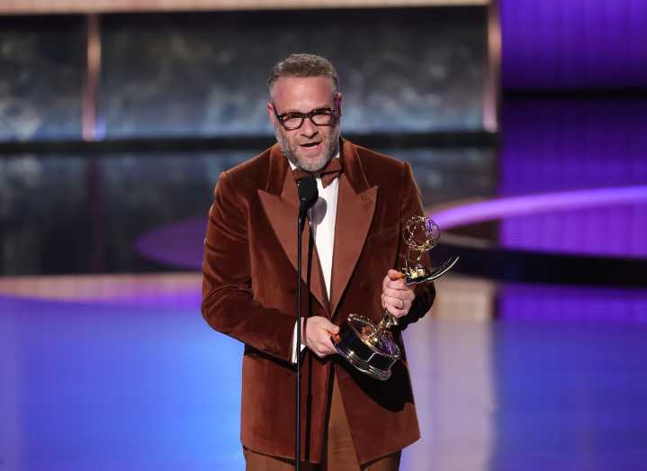 Seth Rogen Jokes About Emmy Wins as 'The Studio' Nabs Best Comedy Series