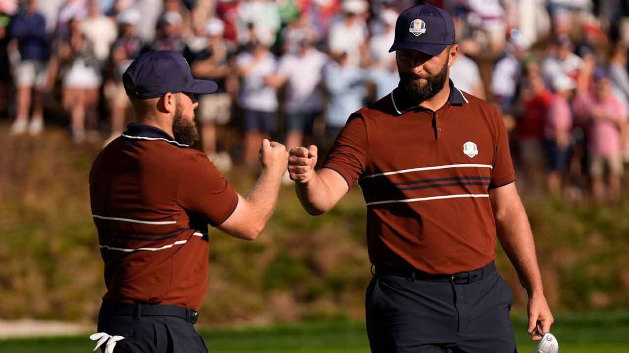 Europe romps to another session win at Ryder Cup for commanding lead