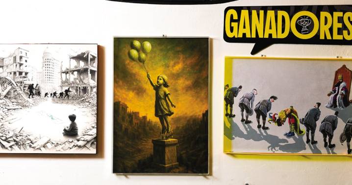 Celebran la libertad con humor gráfico