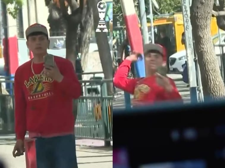 VIDEO. Ataque a equipo de CHV en Franklin: lanzan piedras a móvil durante fiscalización por robo de celulares
