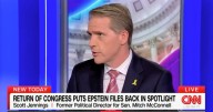 Scott Jennings Confronted With Poll After Claiming GOP Not Split Over Epstein