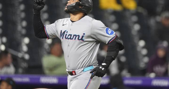 Ramírez homers, drives in 3 as Marlins beat Rockies 8