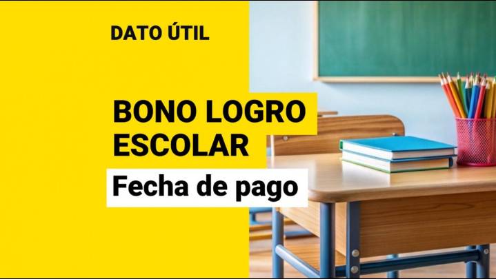 Bono Logro Escolar: Esta es la fecha en que se entregará el beneficio