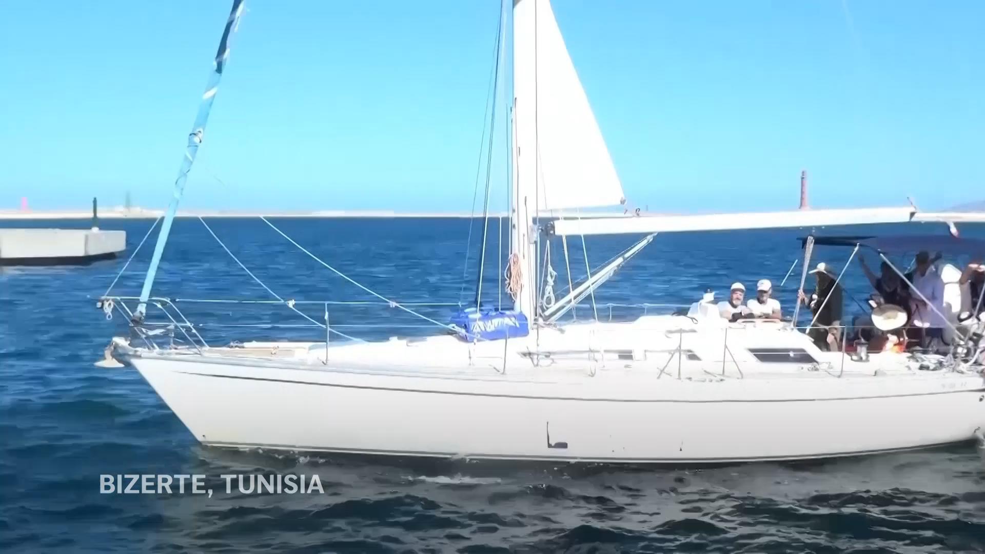 Freedom Flotilla departs Tunisia for Gaza after attacks, weather delays