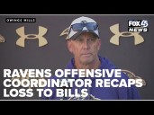Ravens offensive coordinator Todd Monken talks Sunday Night Football loss to Bills