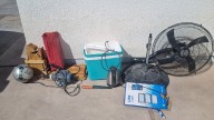 Delincuentes robaron, la Policía los persiguió y abandonaron los objetos