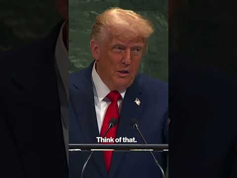 'Your countries are being ruined': Trump warns United Nations of migrant crisis