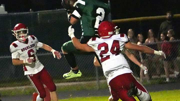 D1 football: Sophomore's interception seals win for Dover vs. rival