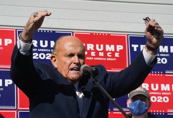 El recién accidentado Rudy Giuliani recibirá la Medalla Presidencial de la Libertad