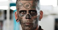 ‘Most tattooed man’s' 'excruciatingly painful’ transformation as ink removed