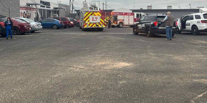 Officials responding to structure fire near East Amarillo Boulevard
