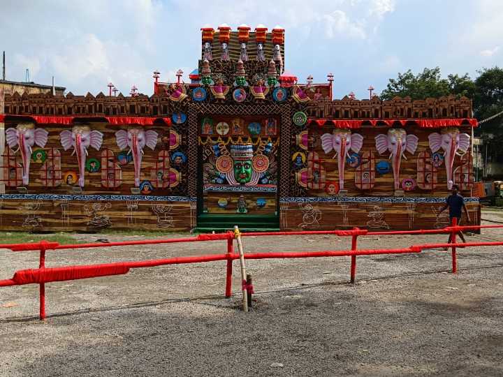 Golpahari Railway Colony Puja Pandal celebrates 25 years with Kerala