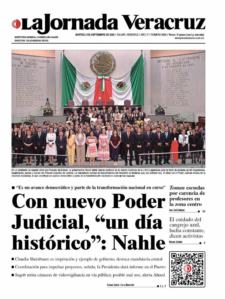 Portada del 2 de septiembre de 2025