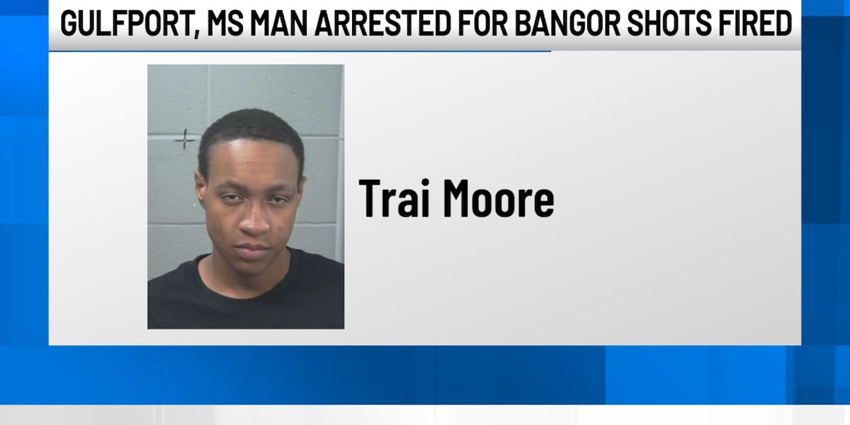 Mississippi man arrested after shots fired in Bangor