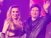 Un sorprendente flyer anuncia la presencia de Javier Milei en el show de Fátima Florez en Las Vegas