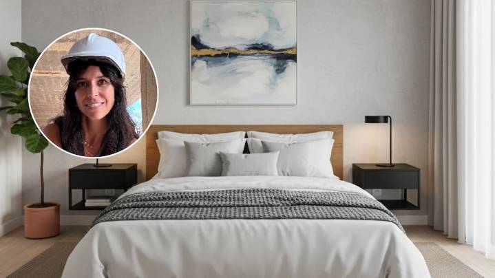 Emma Guillén, arquitecta: “Si tenés la cama contra la pared, movela”