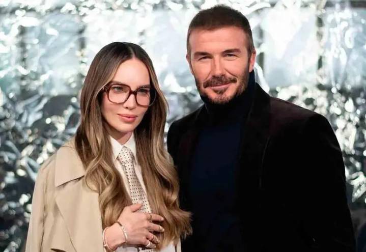 Belinda y David Beckham comparten momentos en el Milan Fashion Week 2025