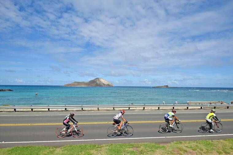 Stretch of Kalanianaole closed Sunday morning for Century Ride