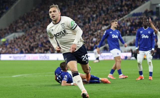 West Ham fight back to draw 1-1 at Everton in Nuno Espirito Santo’s debut