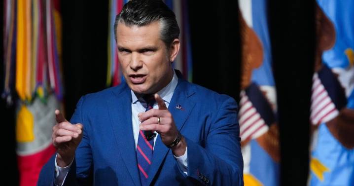 Pete Hegseth says defense department standards will redefine 'toxic' leadership