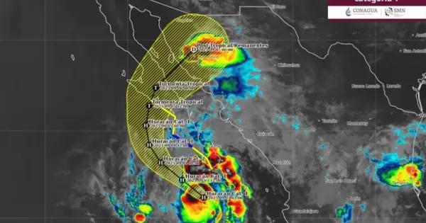 Huracán Lorena y frente frío provocarán intensas lluvias en gran parte del país