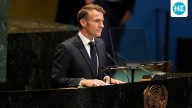 French President stopped in New York to make way for Trump's motorcade