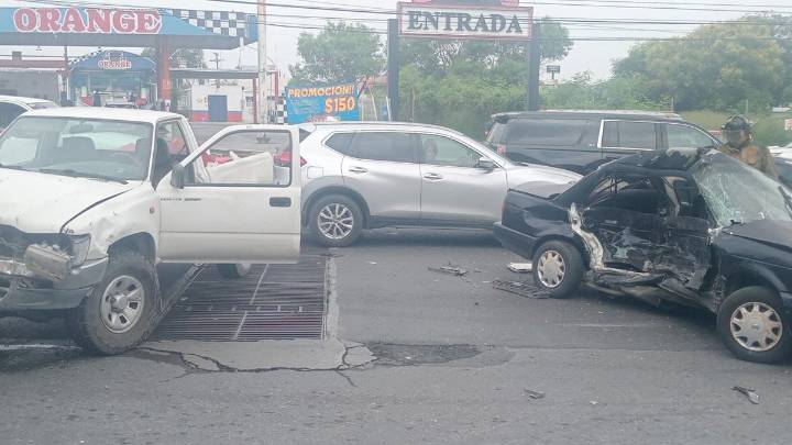 Aparatoso choque en Guadalupe, Nuevo León, deja a niña de 2 años muerta