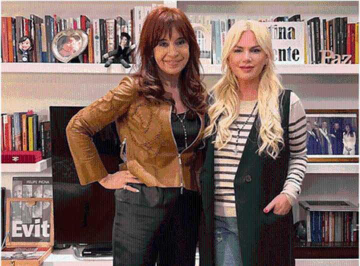 Cristina Kirchner recibió a Esmeralda Mitre en San José 1111