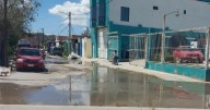 Fuga provoca socavón en circuito de Villa Alborada
