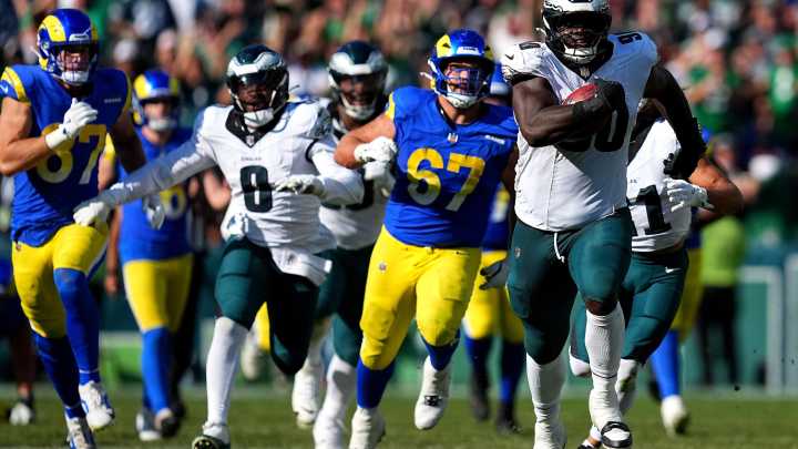 See where Eagles' comeback vs. Rams ranks in Birds' history