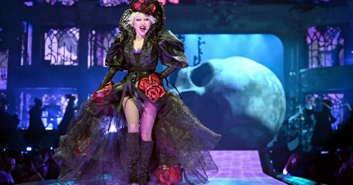 Lady Gaga joined by Wednesday stars at Mayhem London show