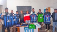 Racing presentó su plantel y camiseta para el Torneo Clausura de la Liga Andalgalense
