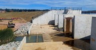 Spillway repair underway at Somerset Lake