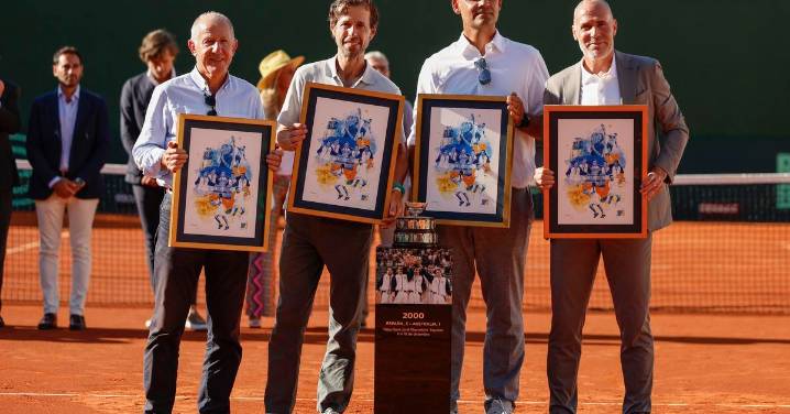 Los campeones de la primera Copa Davis de España, homenajeados en Marbella