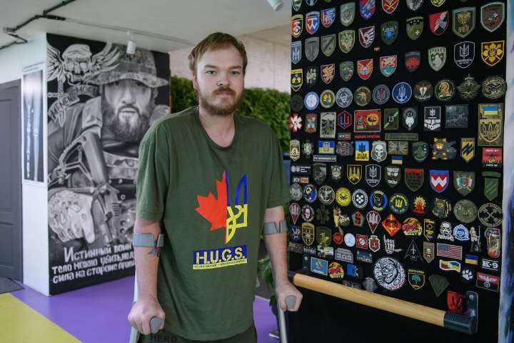 Canadian in Ukraine takes first steps to recovery and a return to the fight