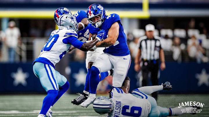 Notes & Stats: Giants offense totals most yards since 2019