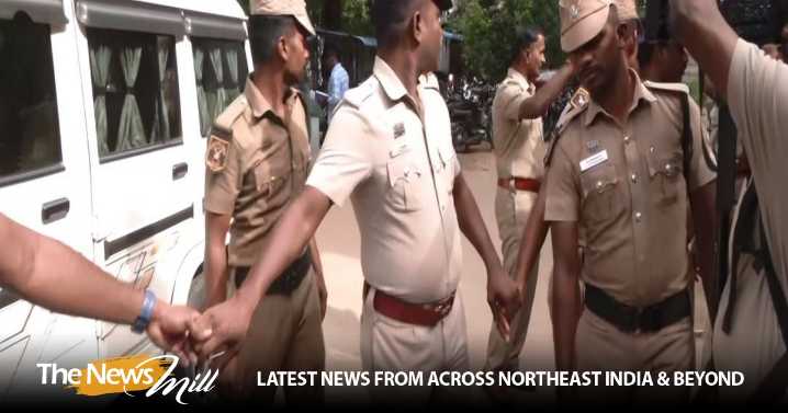 Karur stampede: Police arrest TVK functionary Mathiyazhagan, YouTuber Felix Gerald