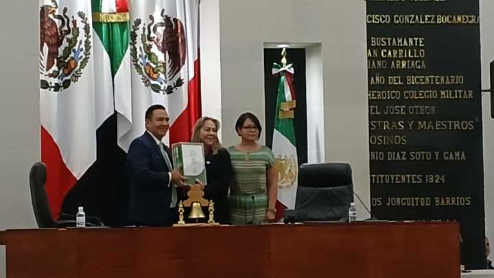 Diputados reciben cuarto Informe de Gobierno de Ricardo Gallardo