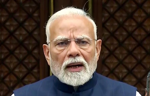 PM Modi casts vote as voting to elect 15th Vice President of India gets underway