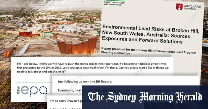 Broken Hill lead contamination: NSW Environment Protection Agency delayed critical children’s blood report for four years
